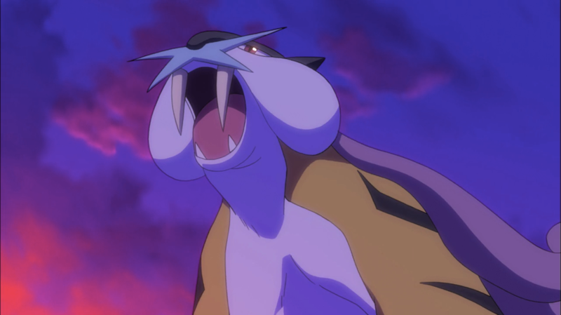 It’s bloody typical that Raikou doesn’t feature prominently compared to Entei and Suicune. The Legend of Thunder specials from Pokémon Chronicles were awesome. This anti-Raikou bias will not stand!